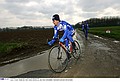 Verkenning parcours Parijs - Roubaix<br />9 april 2004<br /><br />Foto: Tim de Waele - ISO SPORT